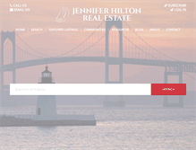 Tablet Screenshot of jennhilton.com